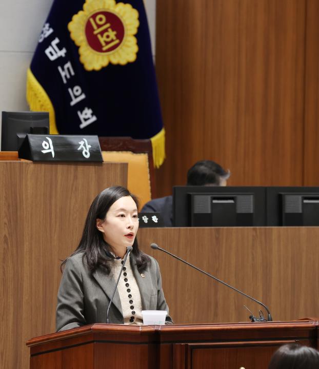 '제357회 임시회 제1차 본회의 이지윤 의원 5분발언' 게시글의 사진(11) '250204_제357회 임시회 제1차 본회의 (143).JPG'