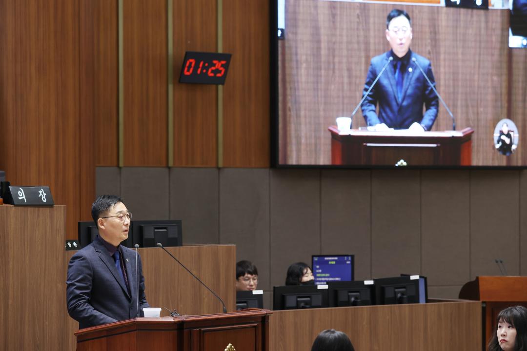 '제356회 정례회 제4차 본회의 김선태 의원 5분발언' 게시글의 사진(10) '241216_제356회 정례회 제4차 본회의 (12).JPG'