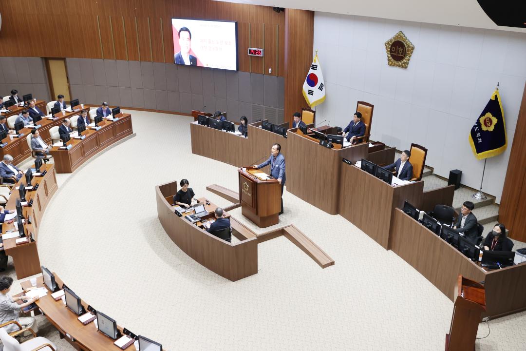 '제355회 임시회 제1차 본회의 방한일 의원 5분발언' 게시글의 사진(14) '240827_제355회 임시회 제1차 본회의 (39).JPG'