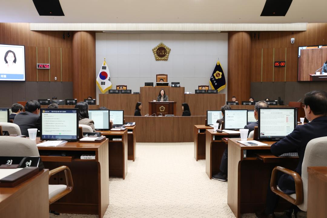 '제357회 임시회 제1차 본회의 이지윤 의원 5분발언' 게시글의 사진(13) '250204_제357회 임시회 제1차 본회의 (130).JPG'