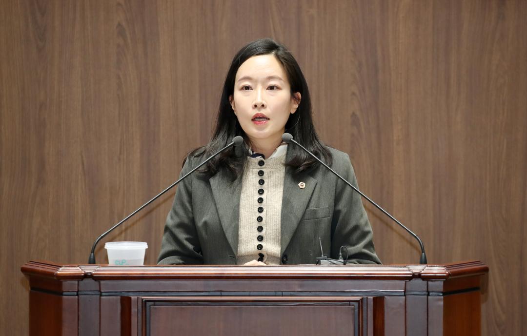 제357회 임시회 제1차 본회의 이지윤 의원 5분발언