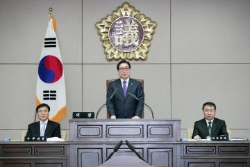 제249회 임시회 3차 본회의 김홍장 부의장