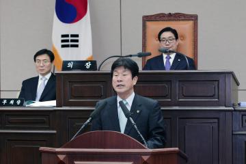 제249회 임시회 3차 본회의 이기철의원 도정질문