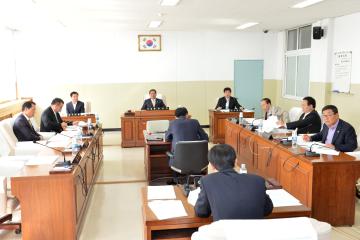 제257회 임시회 건설소방위원회